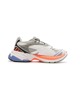 Baskets Noires/Blanc/Orange Homme Puma Velophasis 2