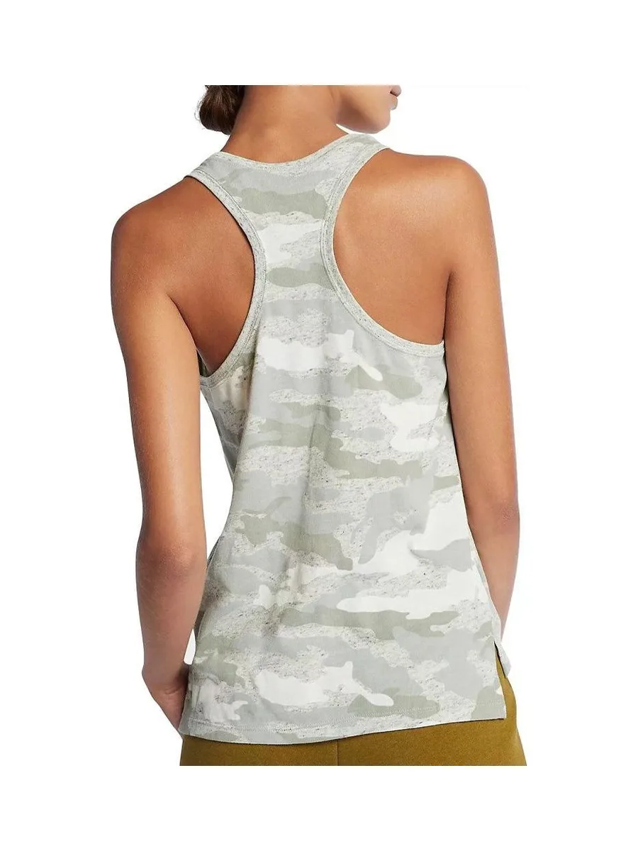 Débardeur Gris/Blanc Femme Nike Tank 3