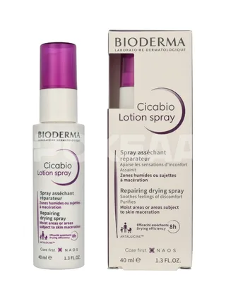 Bioderma Cicabio Lotion Spray 40ml - Weakened, Irritated Skin 1