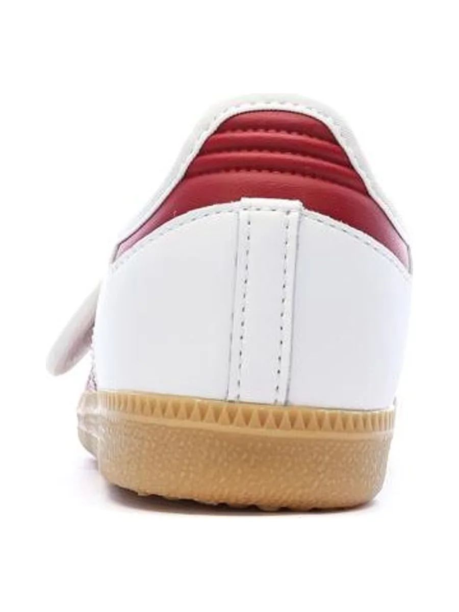 SAMBA JANE Baskets Blanc/Rouge Adidas 4