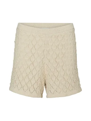 Short Crochet Beige Vero Moda Evelyn 2