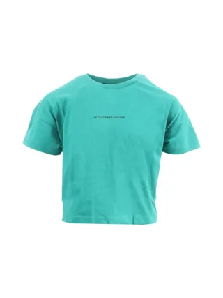 T-shirt Turquoise Fille Le Temps Des Cerises Vina 1