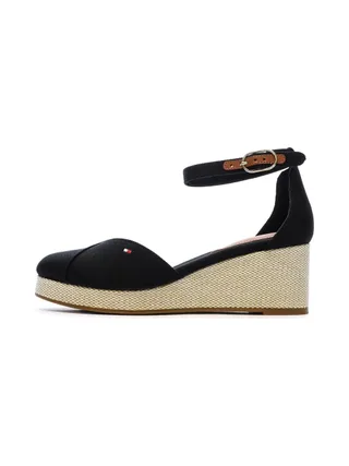 Sandales Noires Femme Tommy Hilfiger FW0FW08657 1