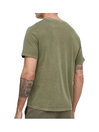 T-shirt Kaki Homme Pepe jeans Jacko PM50866 2