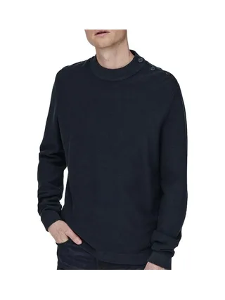 Pull Marine Homme Only & Sons Walder 1