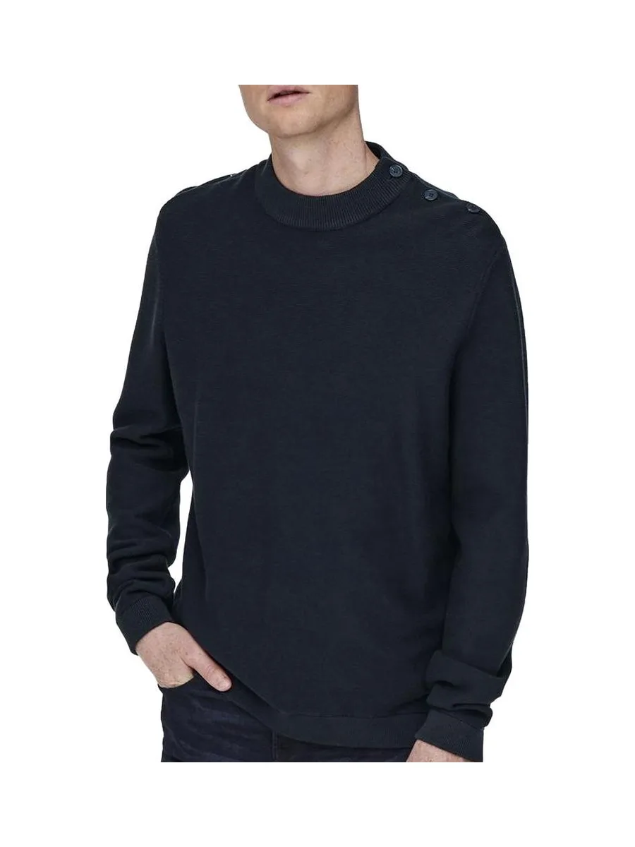 Pull Marine Homme Only & Sons Walder 1