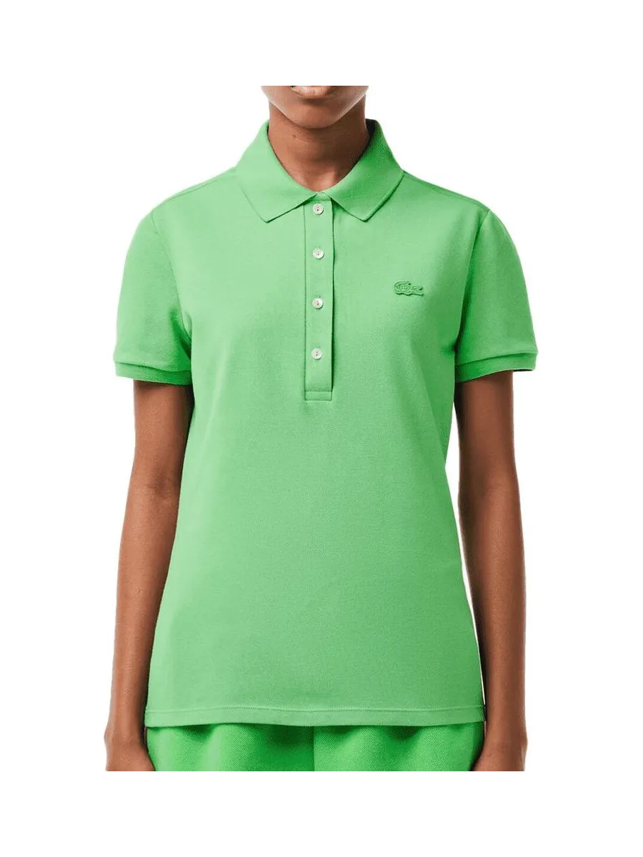 Polo Vert Femme Lacoste PF5462 2