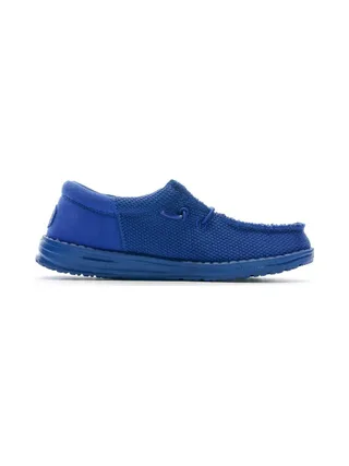 Chaussures Bleu Garçon Hey Dude Wally Youth Funk Mono 2