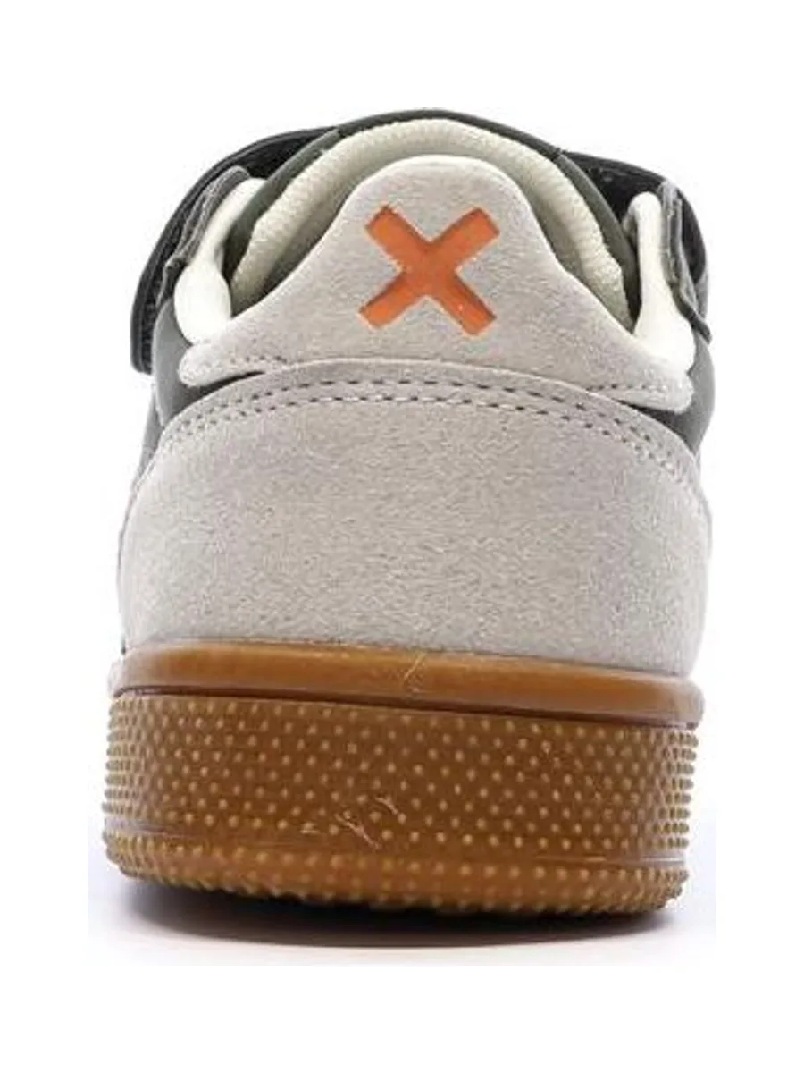 Baskets Kaki/Orange Garçon Xti 151408 4