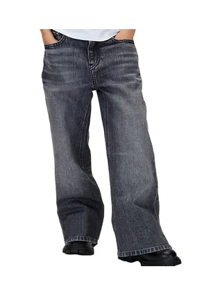 Jean Baggy Gris Garçon Calvin Klein Jeans Skater 1