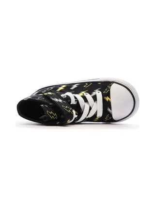Baskets Noires/Eclairs Garçon Converse All Star Electric Bolt 4