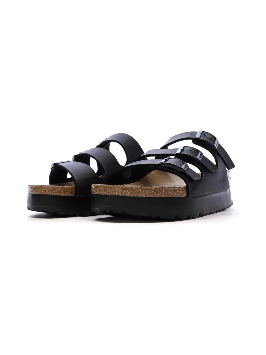Sandales Noires Femme Birkenstock Arizona Papflex 7