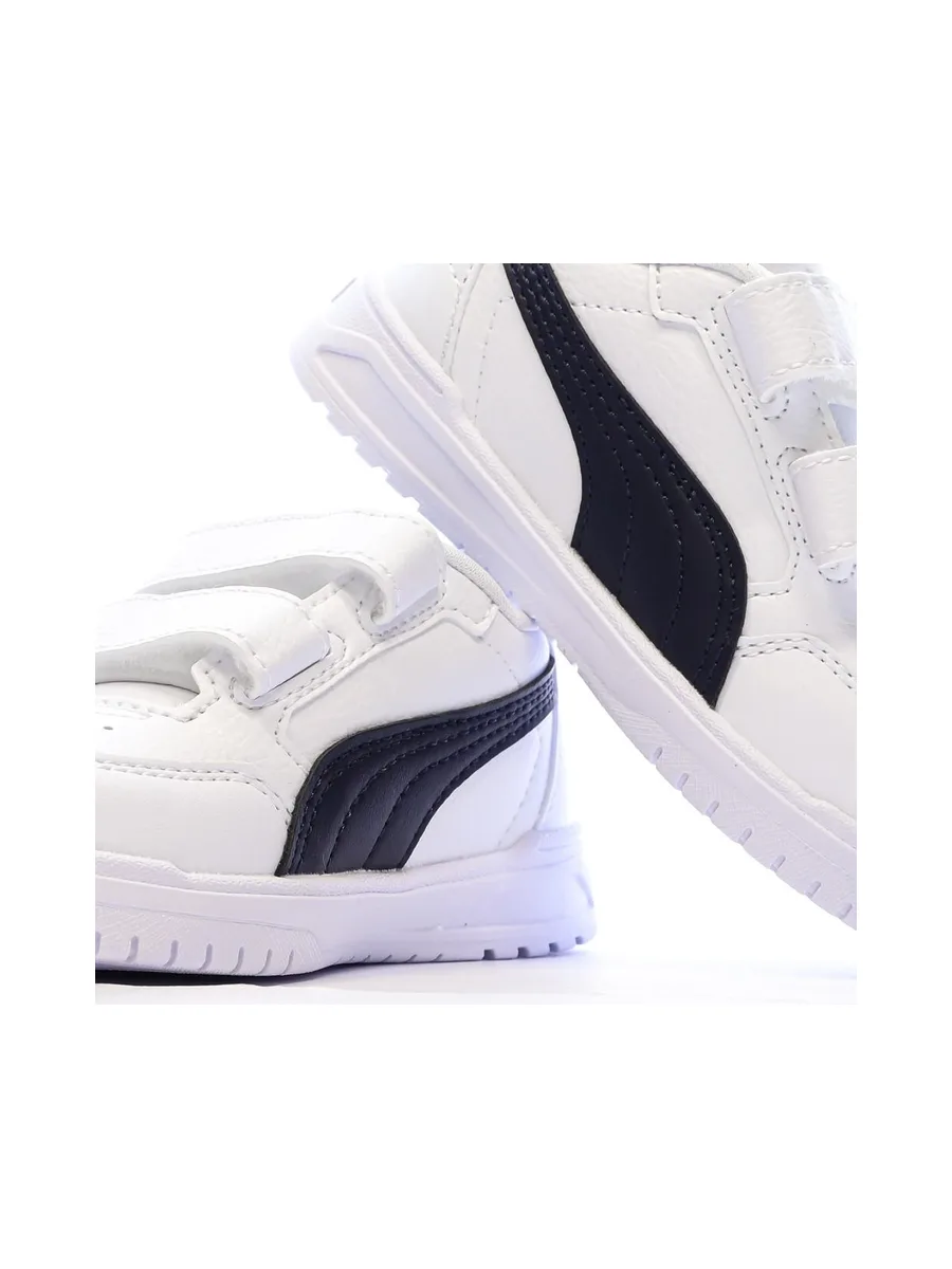 Baskets Blanches/Noires Garçon Puma Shuffle Downtown 8