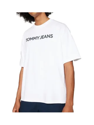 T-shirt Blanc Homme Tommy Hilfiger New Class 1