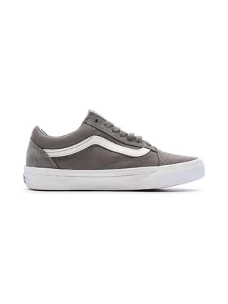 Baskets Grise Femme Vans Old Skool Check Bumper 2