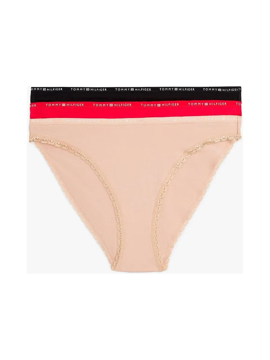 TOMMY HILFIGER UW0UW05953 - Lot de 3 culottes 2