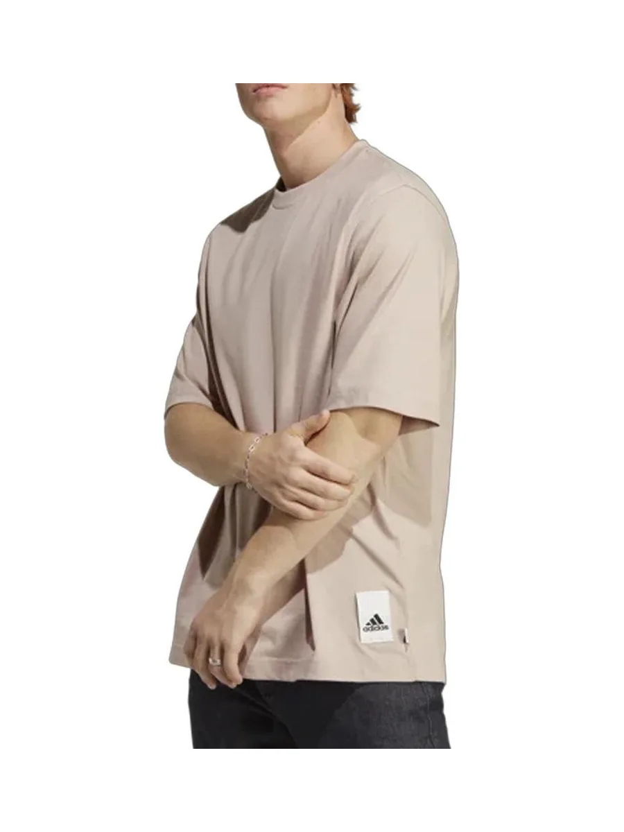 T-Shirt Marron Homme Adidas Caps 2