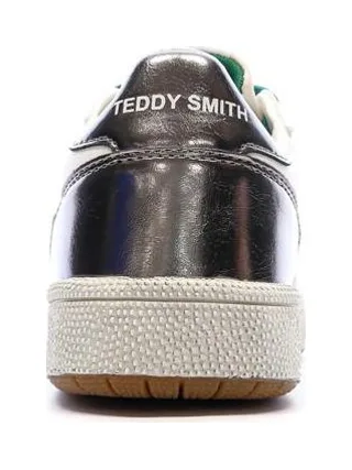 Baskets Ecru/Or Femme Teddy Smith 120598 3