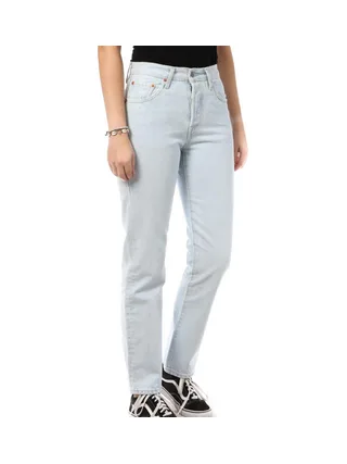Jean Bleu Droit Femme Levi's 501 1