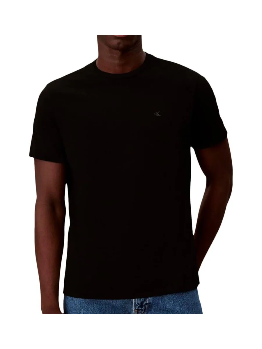 T-Shirt Noir Homme Calvin Klein Jeans Classic 1