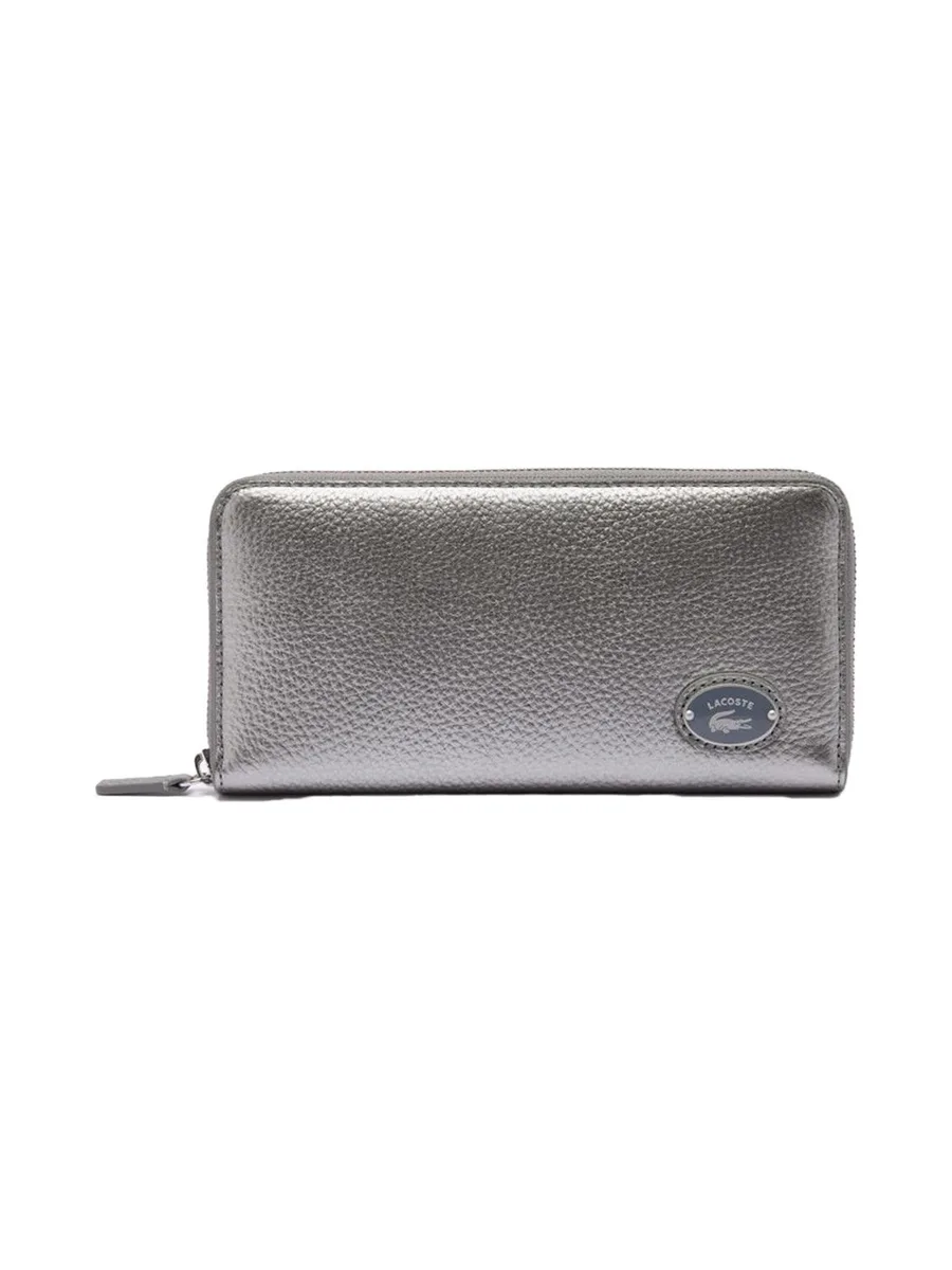 Portefeuille Argenté Femme Lacoste NF3937GZ 2