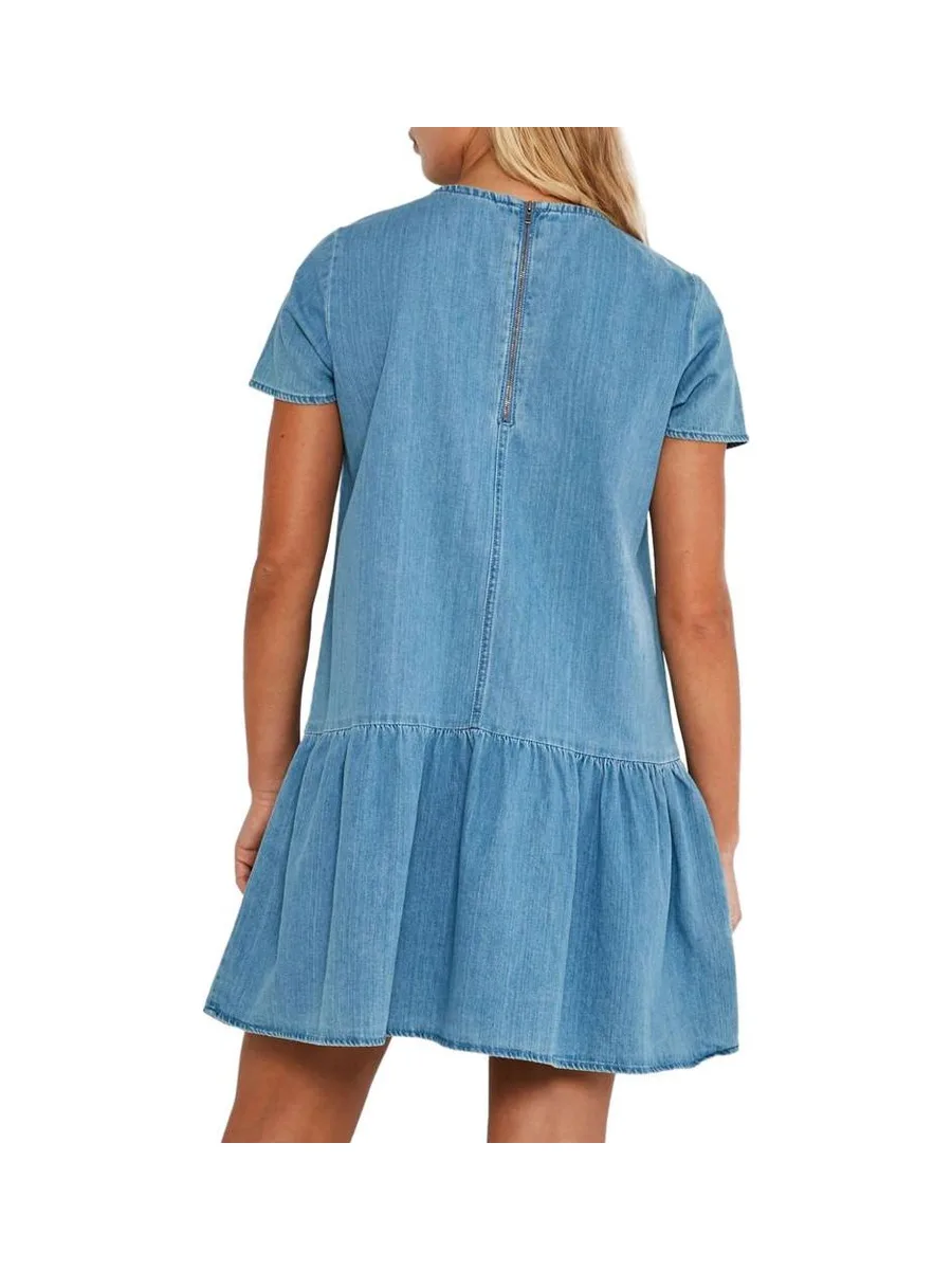 Robe Bleu Jean Femme Noisy May Emilia 3