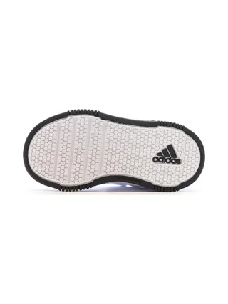 Baskets Blanches/Noir Garçon Adidas Tensaur 5