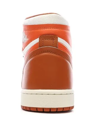 Air Jordan 1 High MM Baskets Oranges Femme Nike 3