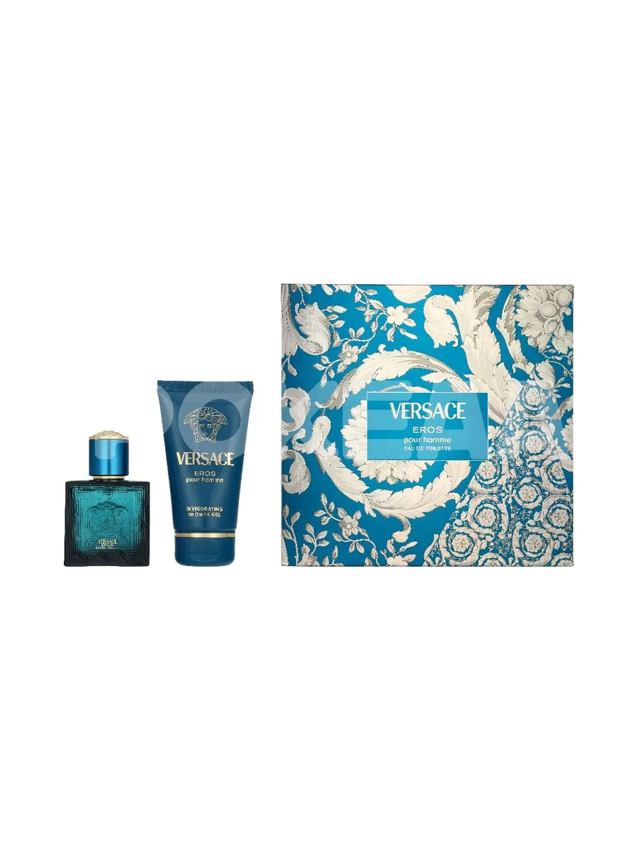 Versace Eros Pour Homme Giftset 80ml - Edt Spray 30ml/Bath & Shower Gel 50ml 1