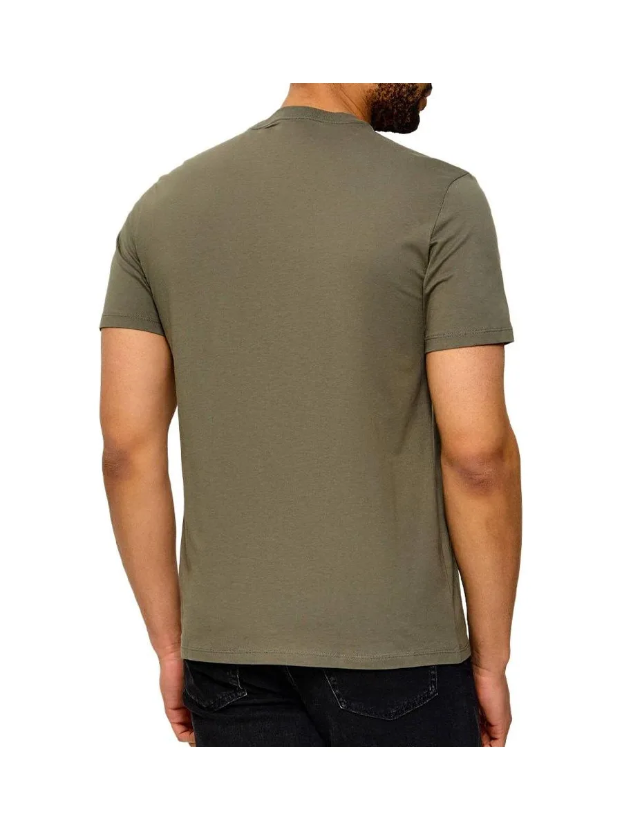T-Shirt Kaki Homme Calvin Klein Jeans LV04RG800G 3