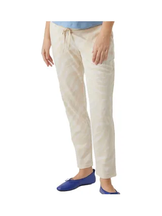 Pantalon Beige Femme Mamalicious Lyates 1