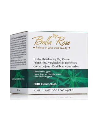 Crème de jour rééquilibrante Herbal CBD 2