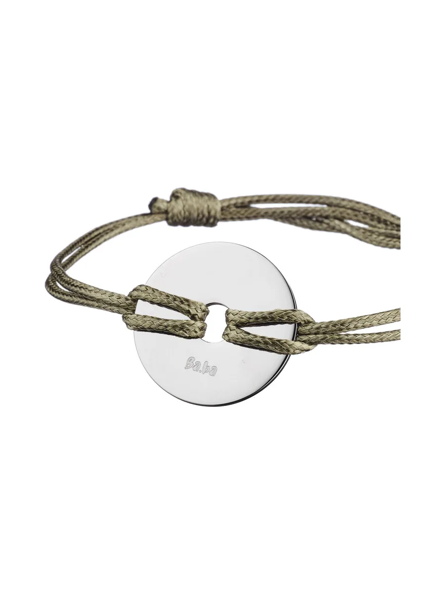 Bracelet Les Halles kaki 3