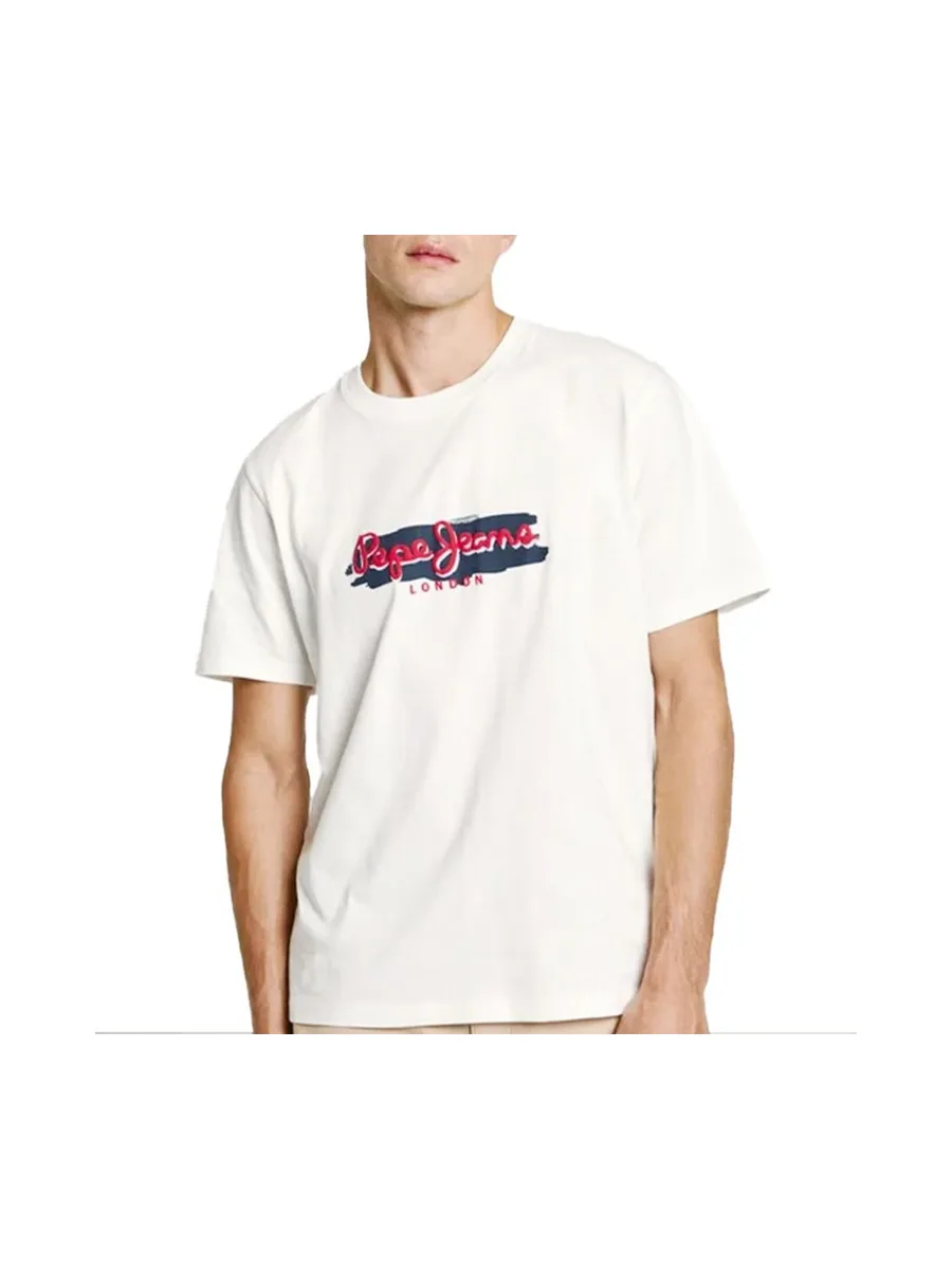 T-shirt Ecru Homme Pepe jeans Arsham 2