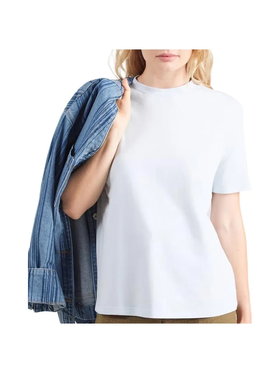T-Shirt Bleu clair Femme Calvin Klein Jeans Classics 2