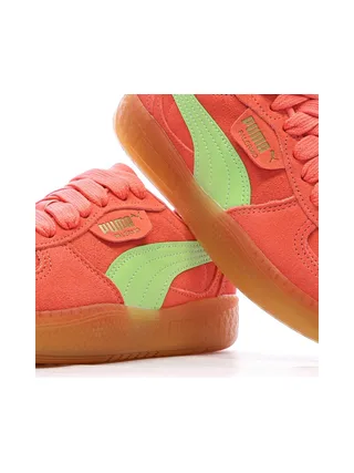 Baskets Oranges/Vertes Femme Puma Palermo Moda Xtra 7