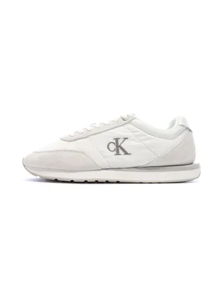 Baskets Blanc/Gris Homme Calvin Klein Jeans Retros 1