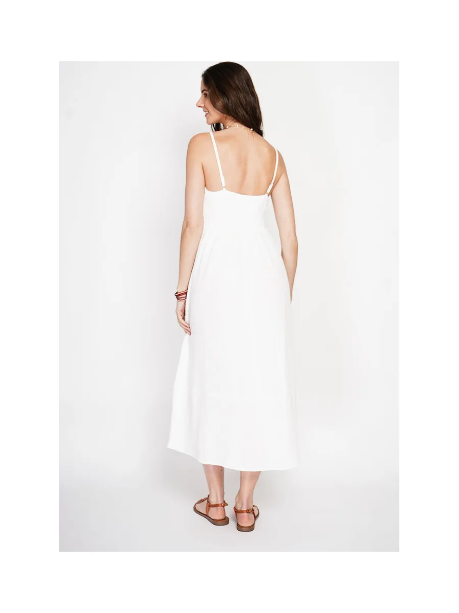 Robe Longue d'Été à Bretelles réglable 2