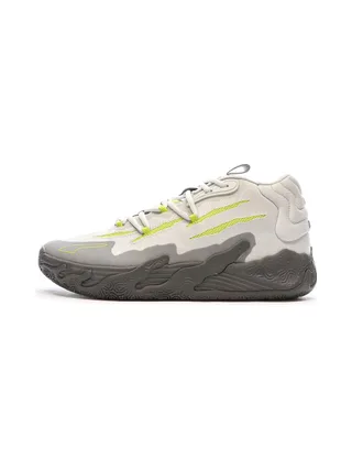 Chaussures de basketball Blanche/Grise Homme Puma Hills 1