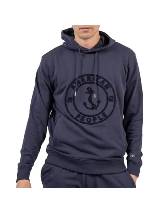 Sweat Marine Homme American People AS24 1