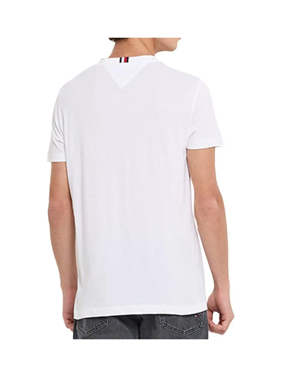 T-shirt Blanc Homme Tommy Hilfiger Printed 3