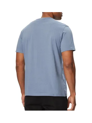 T-Shirt Bleu Moyen Homme Calvin Klein Jeans Classic Monogram 2