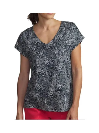 T-Shirt Marine Femme TBS Navy 1