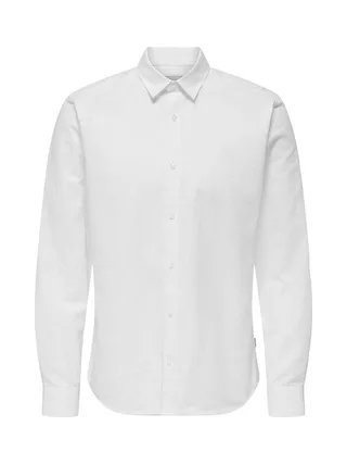 Chemise Blanc Homme Only & Sons Cantley 1