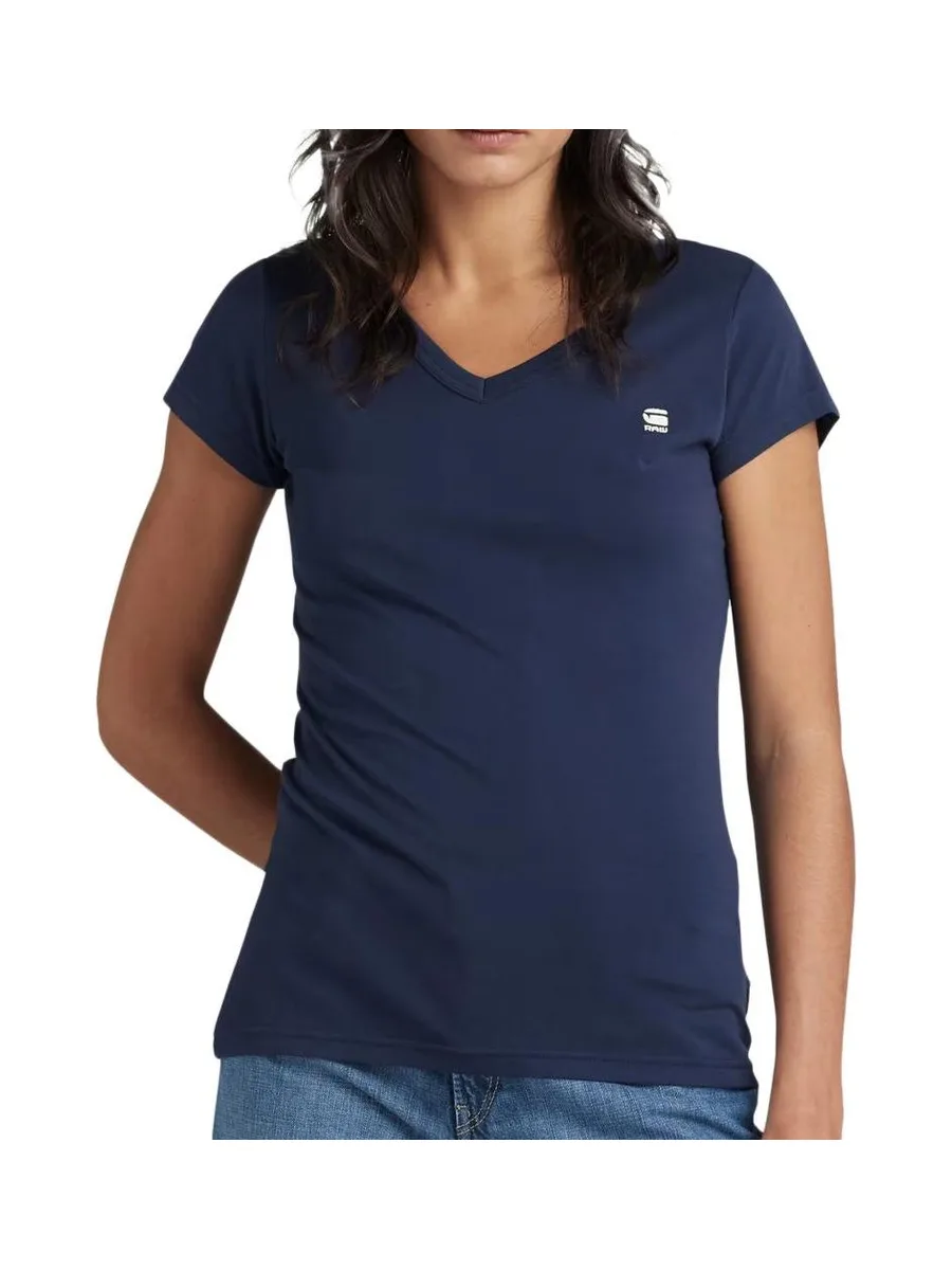 T-shirt Marine Femme G-Star Raw Eyben D21314 2