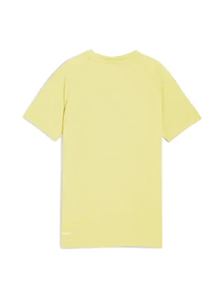 T-Shirt Jaune Garçon Puma Evostripe 2