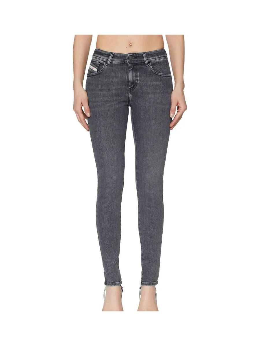 Jean Slim Gris Femme Diesel 2017 Slandy85 2