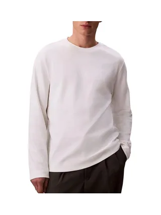 T-Shirt Manches Longues Blanc Homme Calvin Klein Jeans LV04LD202G 1