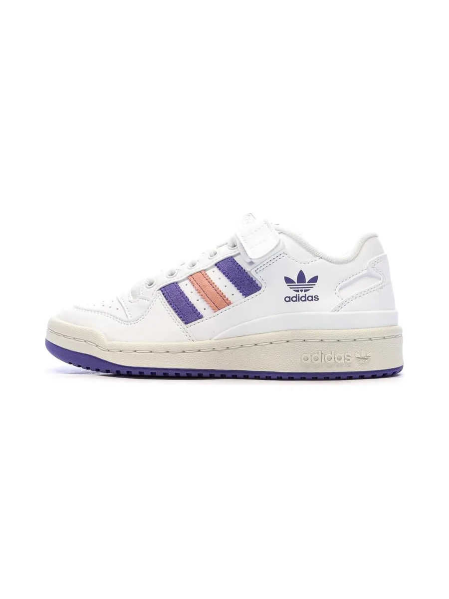Baskets Blanches Fille Adidas Forum Low 1