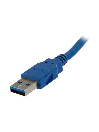 1m Blue USB 3.0 Extension Cable M/F 3
